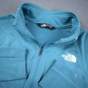 The North Face 1/4 Zip Womens Pullover Teal Activewear Running Outdoor Small